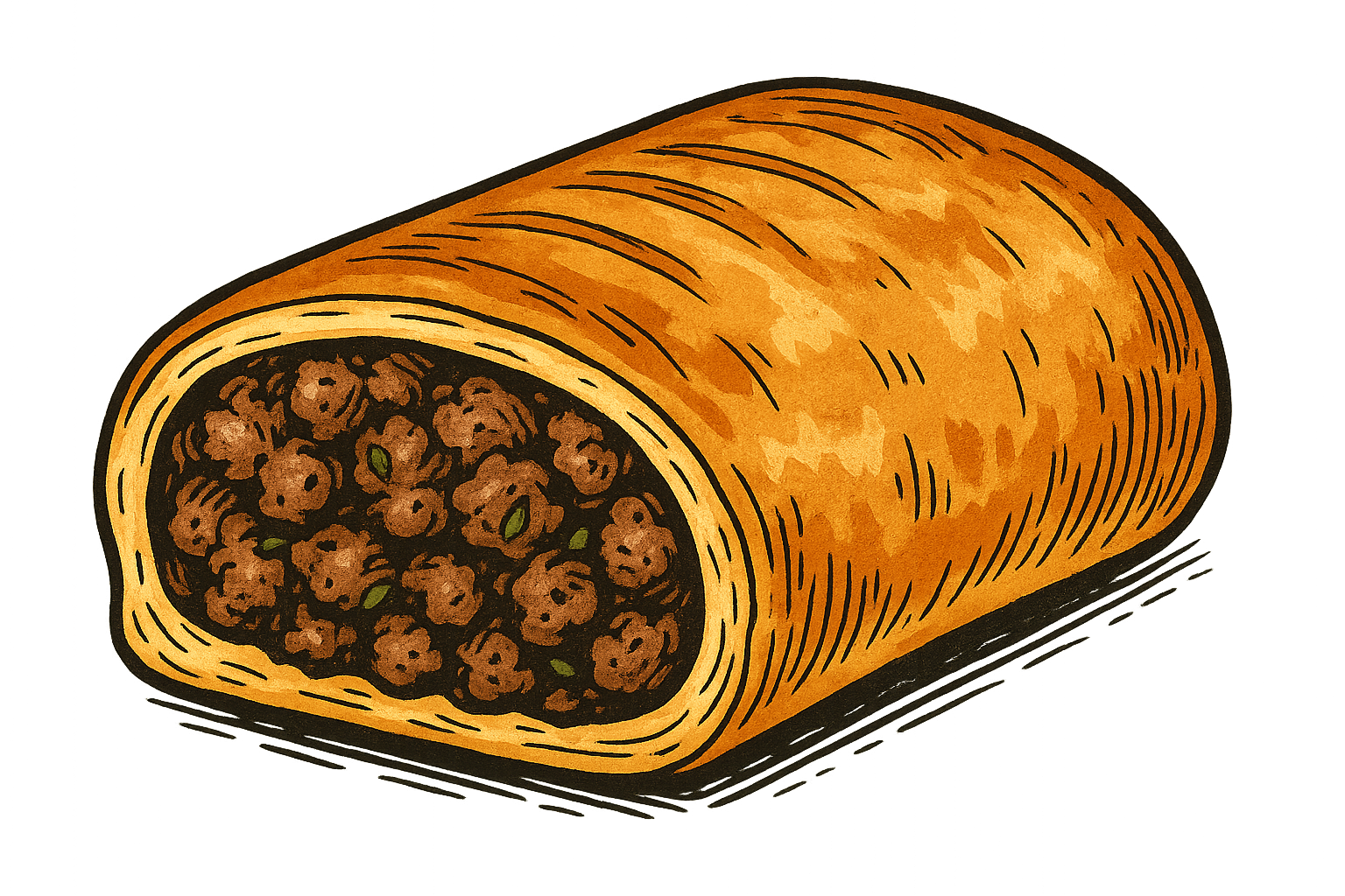 Beef Sausage Roll