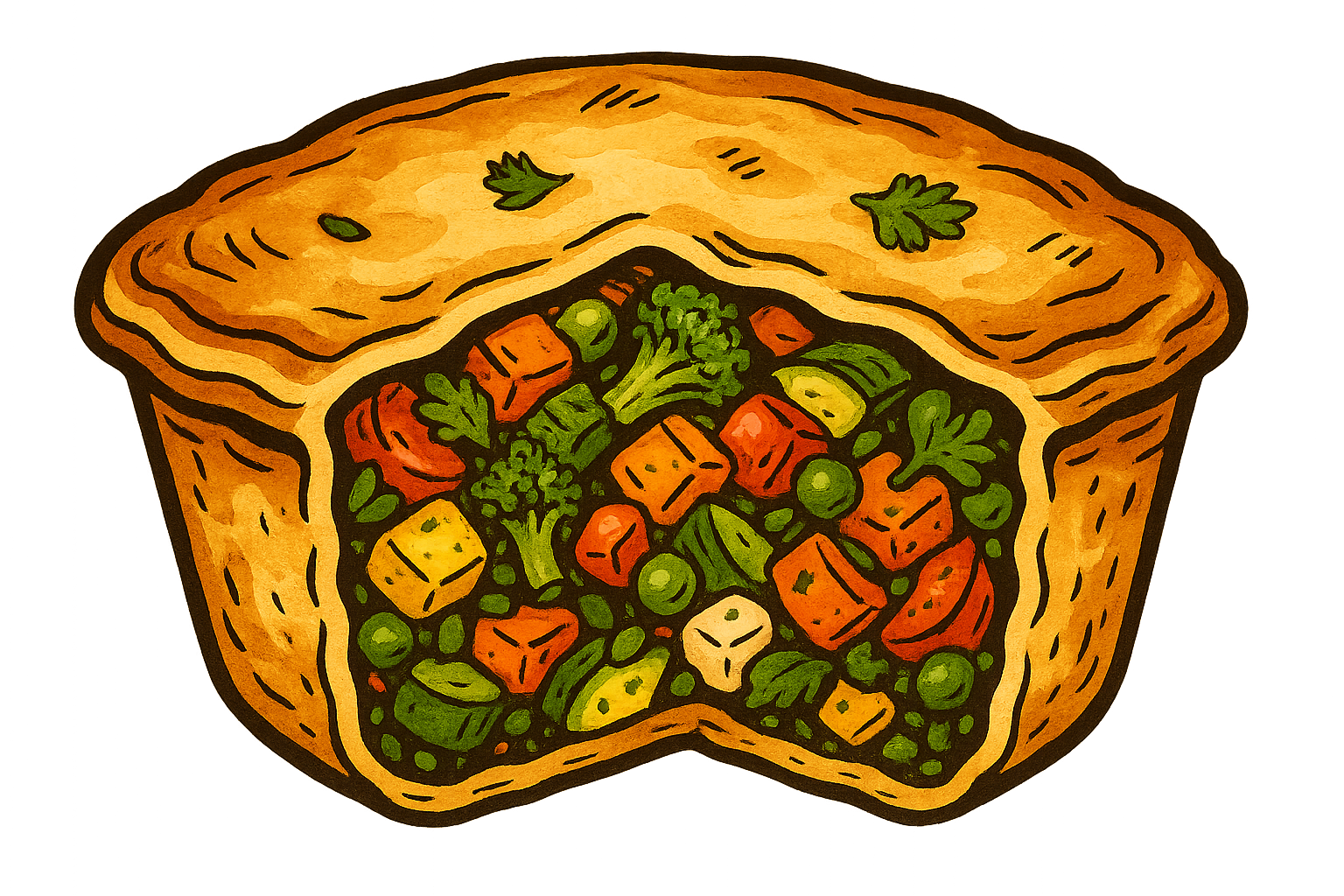 Golden Vegetable Curry